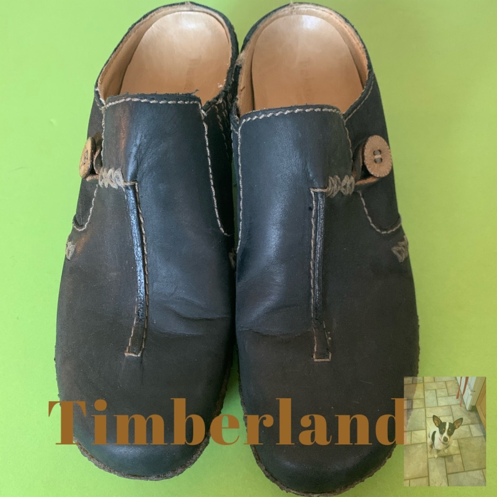 Timberland Comforia System black mules size 6.5
